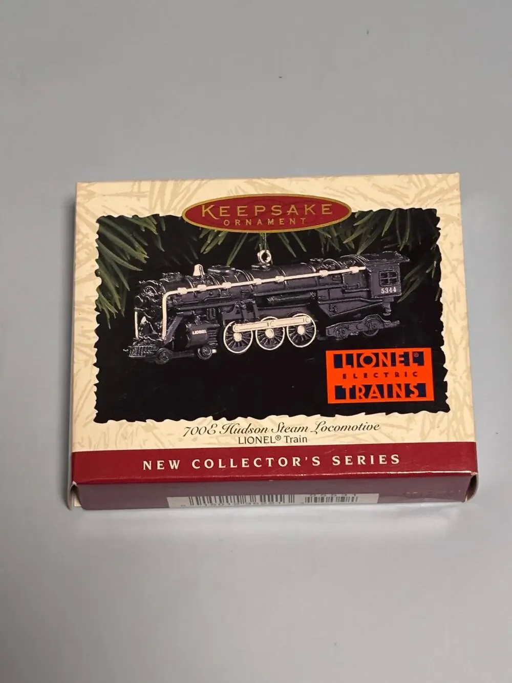 Hallmark Keepsake Ornament 700E Hudson Steam Locomotive Lionel Train 1996